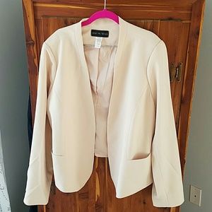 Peach High Low Blazer