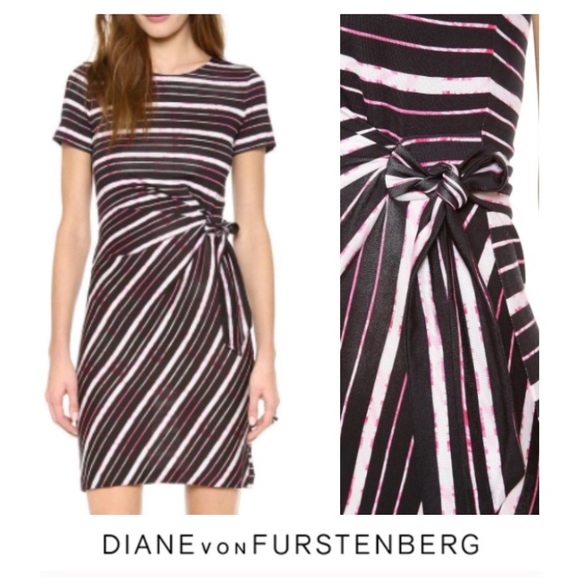 Diane von Furstenberg Dresses & Skirts - Diane von Furstenberg Brie Cap Sleeve Dress