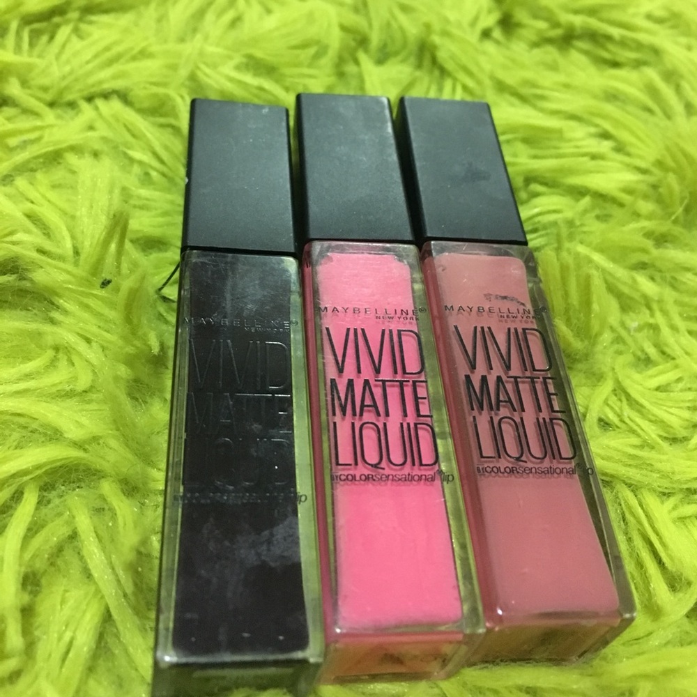 Maybelline vivid matte liquid lipsticks