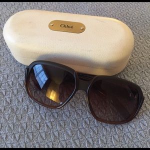 AUTHENTIC Chloe oversized sunglasses AUTHENTIC Chloe oversized sunglasses