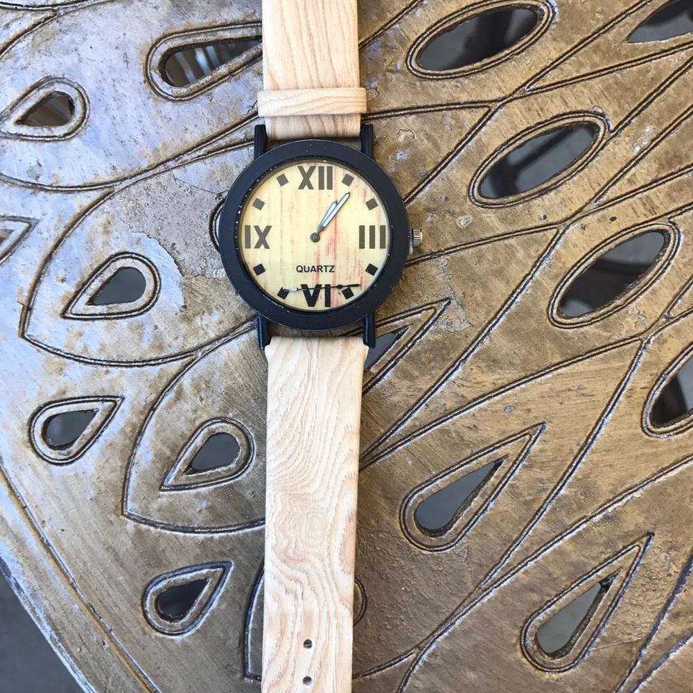 Retro wood watches