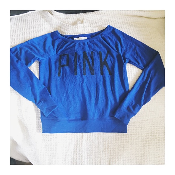 PINK Victoria's Secret Tops - Victoria's Secret PINK Sweatshirt Sz Small