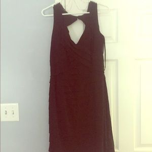 Black cocktail dress