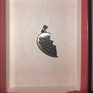 James Avery Half Heart Charm