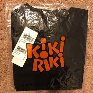 Kiki Riki shell/shirt 3/4 sleeves black
