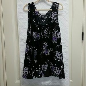 Torrid Tulip Back Floral Top