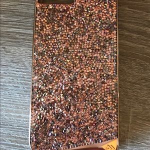 Rose cold genuine crystal Casemate IPhone 6