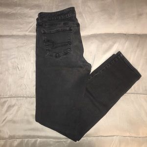 American Eagle Vintage Black Skinny Jeans