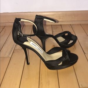 Brand New Jimmy Choo heels w/ Swarovski buckle