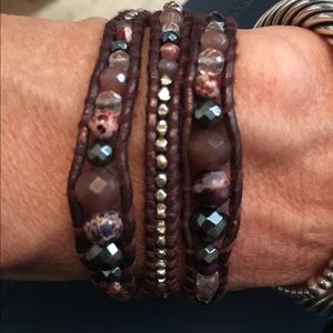 Chan Luu wrap bracelet.   Like new Authentic.