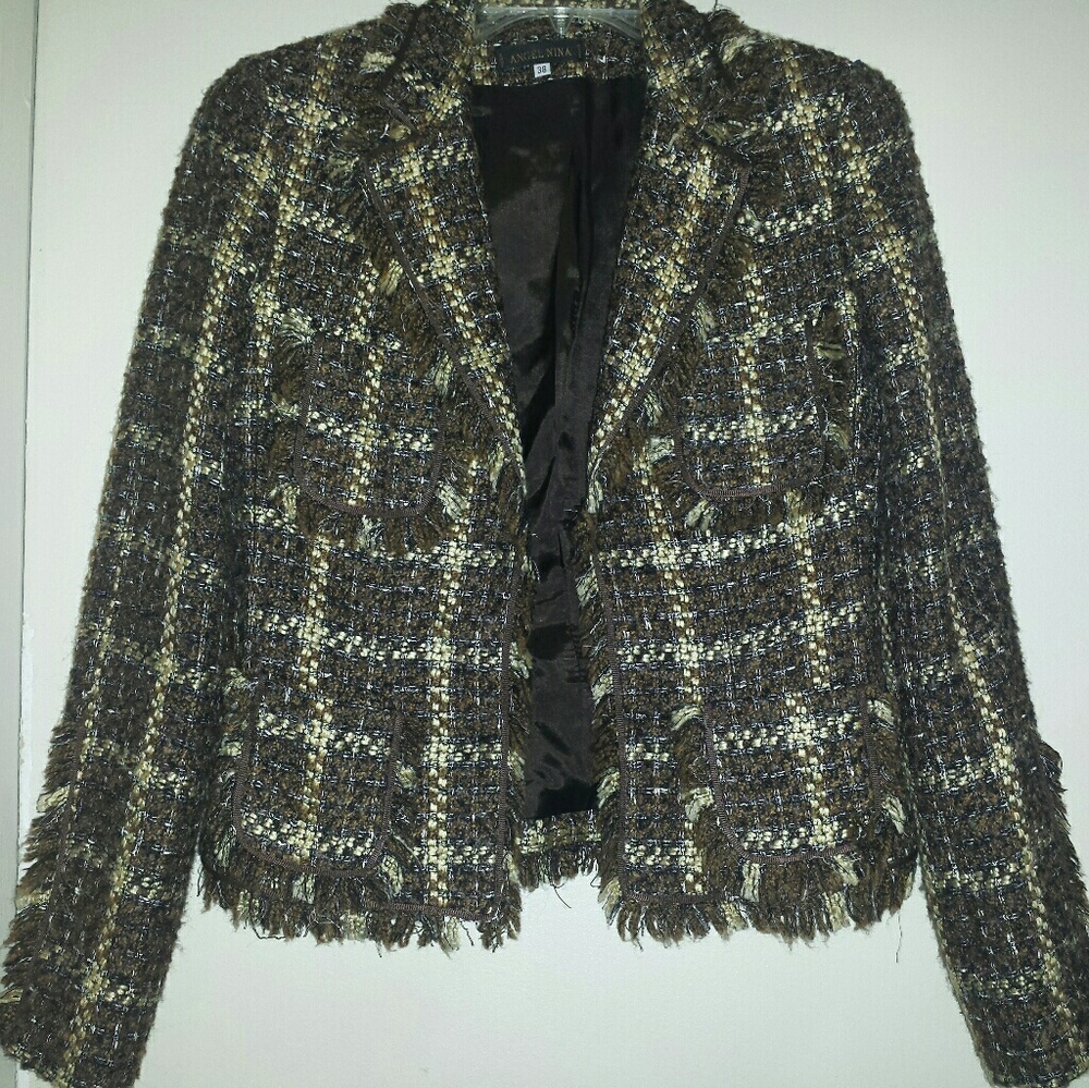 Angel Nina tweed blazer