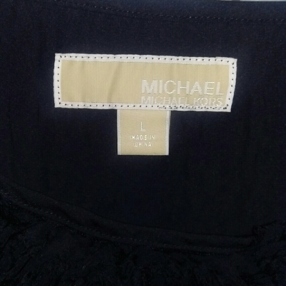 Michael Kors Satin Top Large - Picture 1 of 3