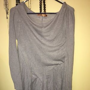 Gray sweater top!