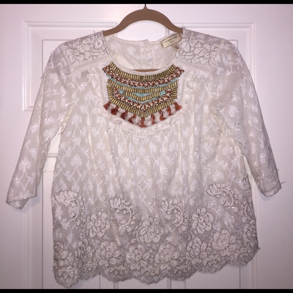 Anthropolgie top-- Moulinette Soeurs