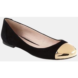 Vince Camuto Women Metal Toe Suede Flat