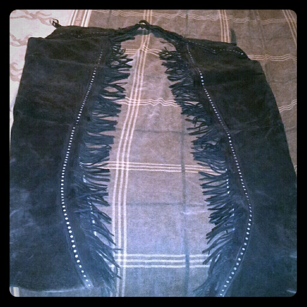 Western Batwing Show Chaps