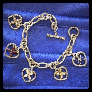 Authentic John Hardy Batu Kawung Charm Bracelet