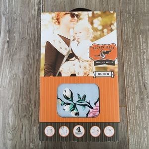 Rockin baby floral ring sling