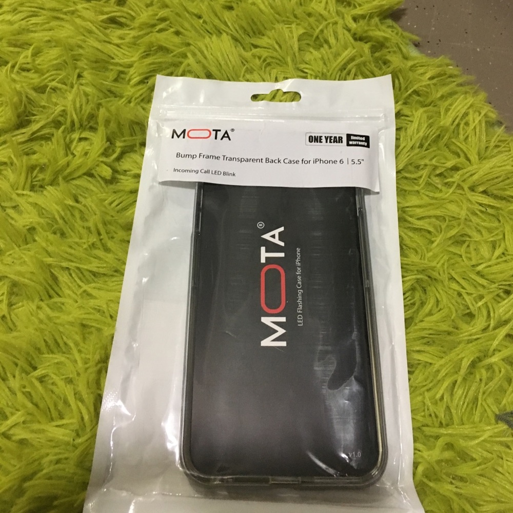 Flashing led iPhone 6 phone case