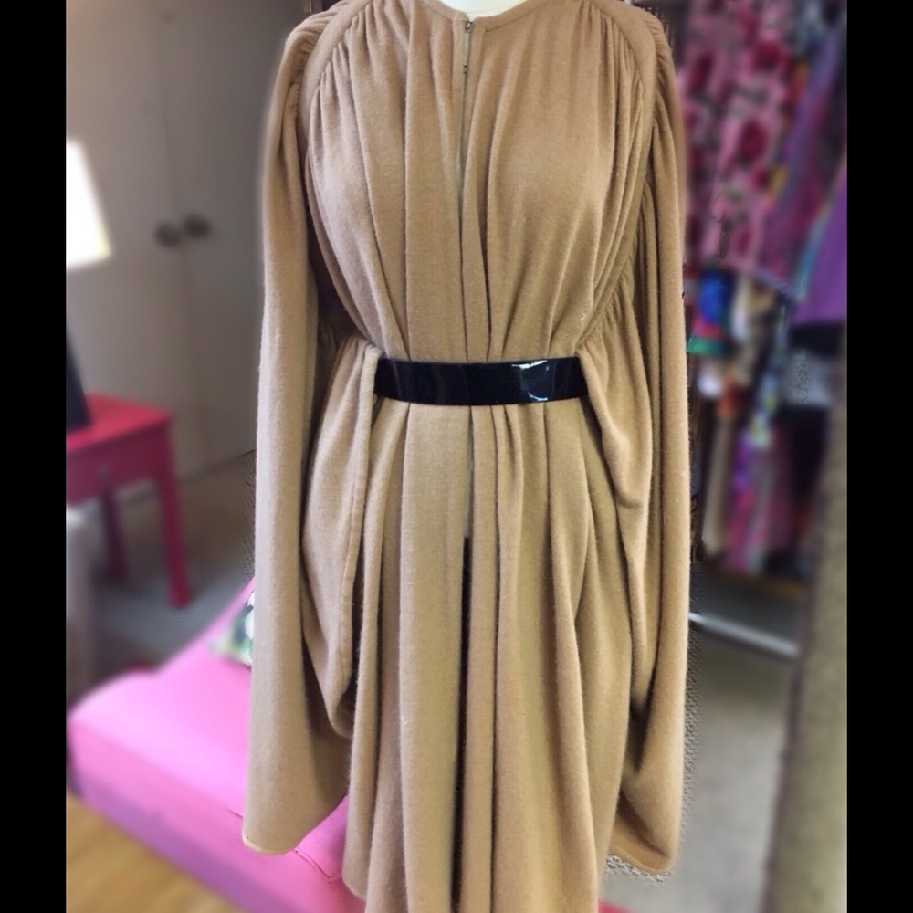 Oversized tan sweater/coat