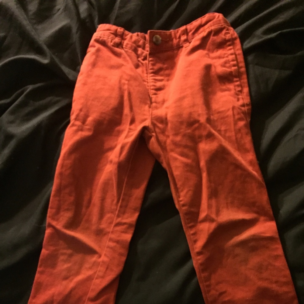 dark orange pants