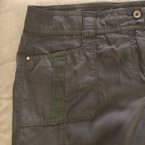 Not for Sale!✨BH/WM khaki parachute pants🌤size 8 - Picture 3 of 4