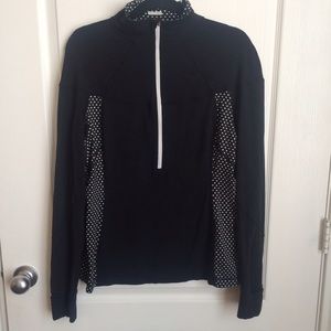 Black Dot Lululemon Half Zip Pullover 12