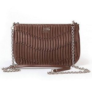 NWOT RARE Coach Madison Leather Crossbody 48498