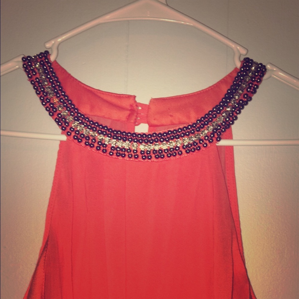 Prom dress floor length only worn once