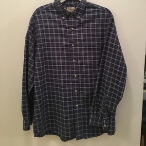 L.L.Bean men's flannel button down