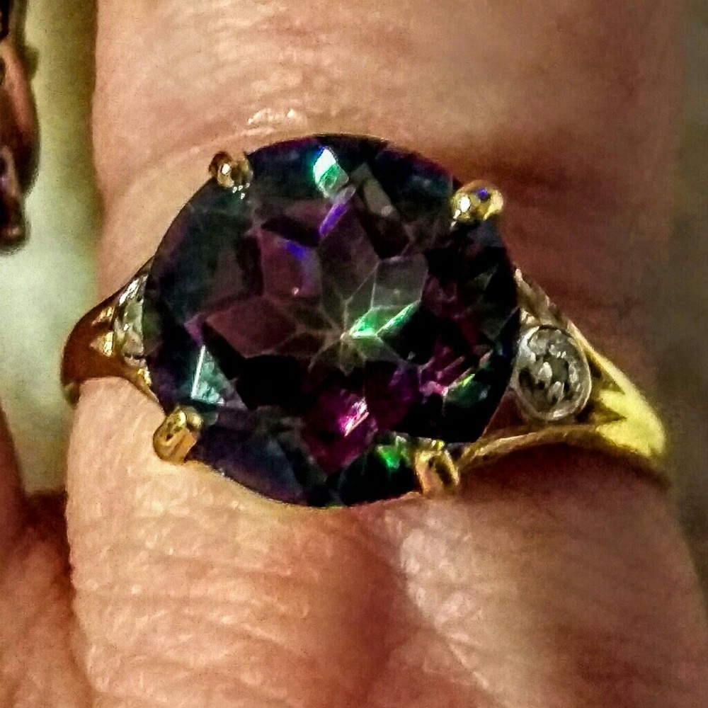 🎉💍 LIMITED TIME Multiple 10kt gold real diamonds