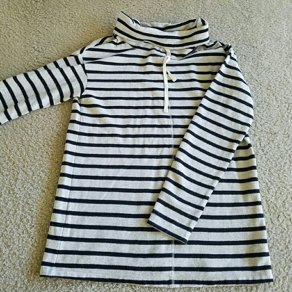 LOFT Jackets & Blazers - LOFT Striped Cowl neck sweater