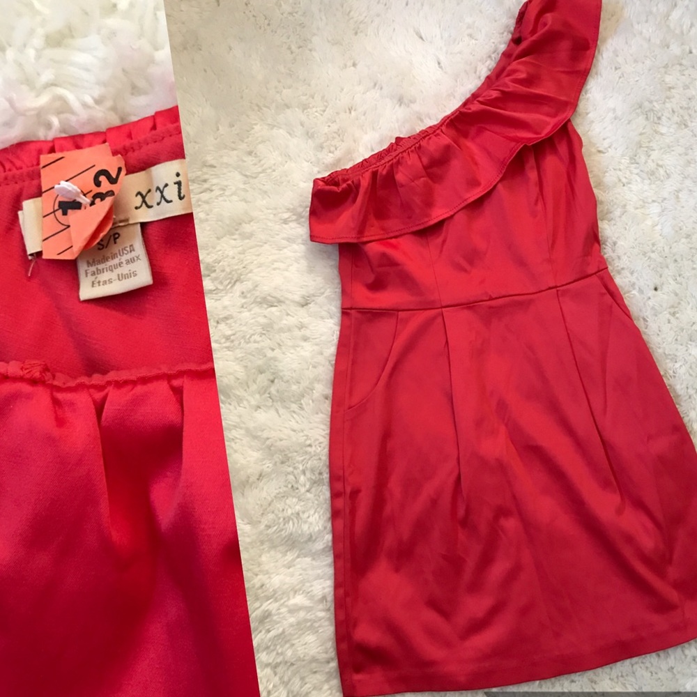 Beautiful Forever 21 Red/Coral Dress💃🏻