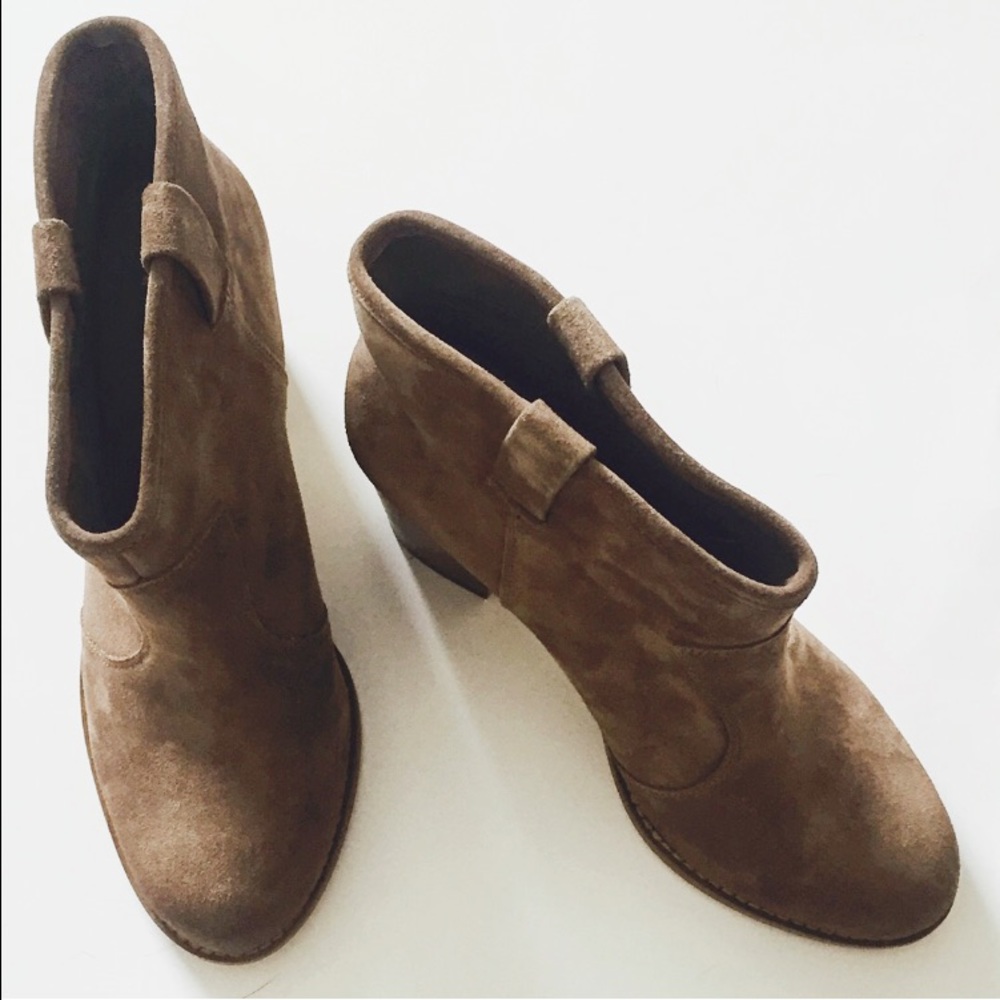 Splendid Lakota Booties in Dark Tan - Picture 4 of 7