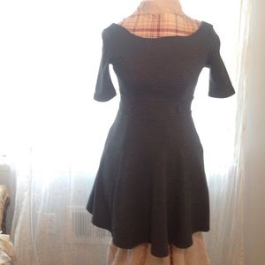 Vintage Style Grey Dress
