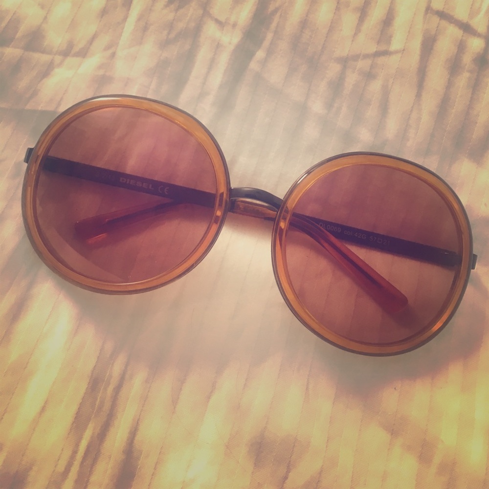 DIESEL rose tinted sunnies