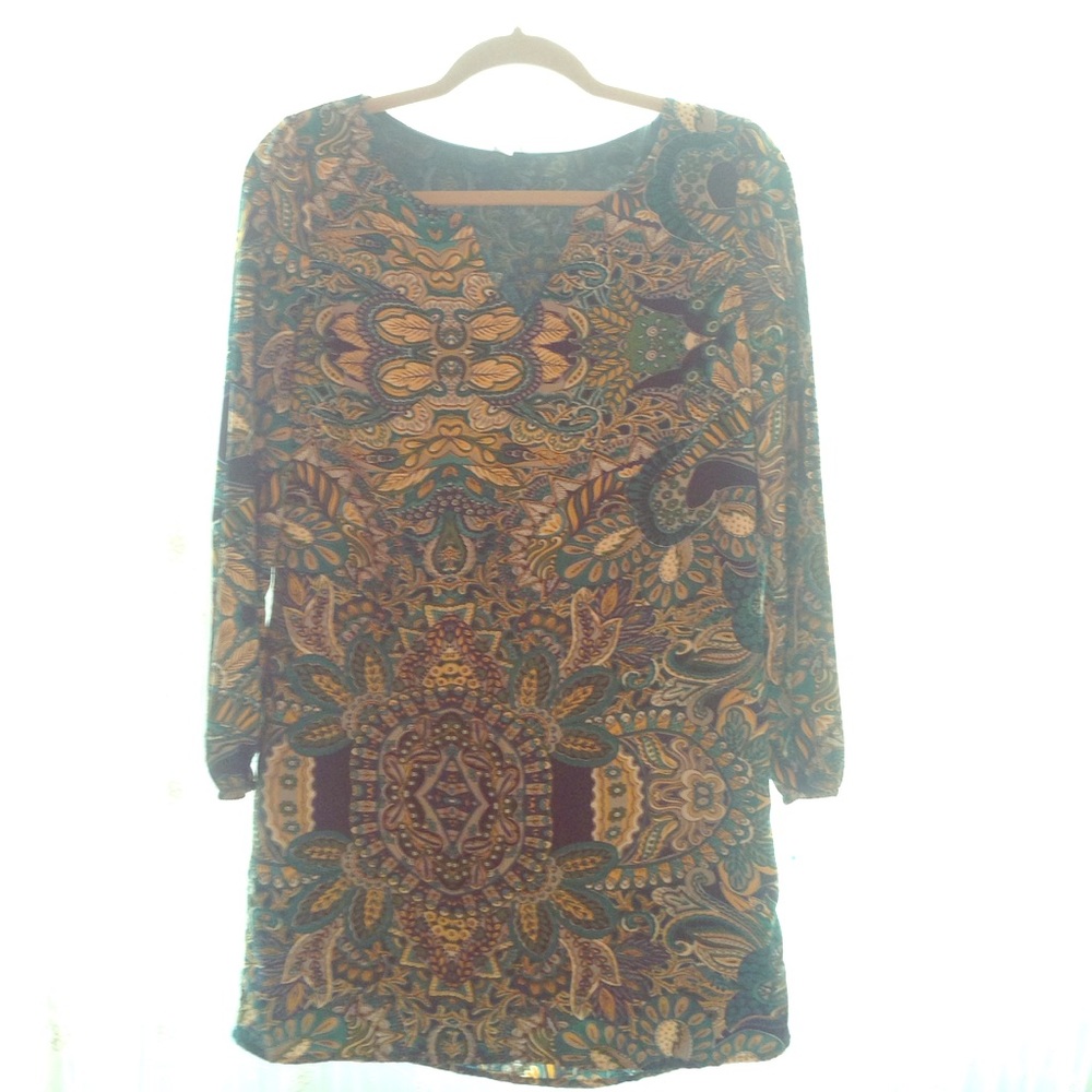 Long Sleeve Sheath Dress