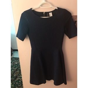 Navy blue dress