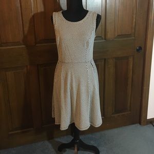 Never Worn Black & White Dress