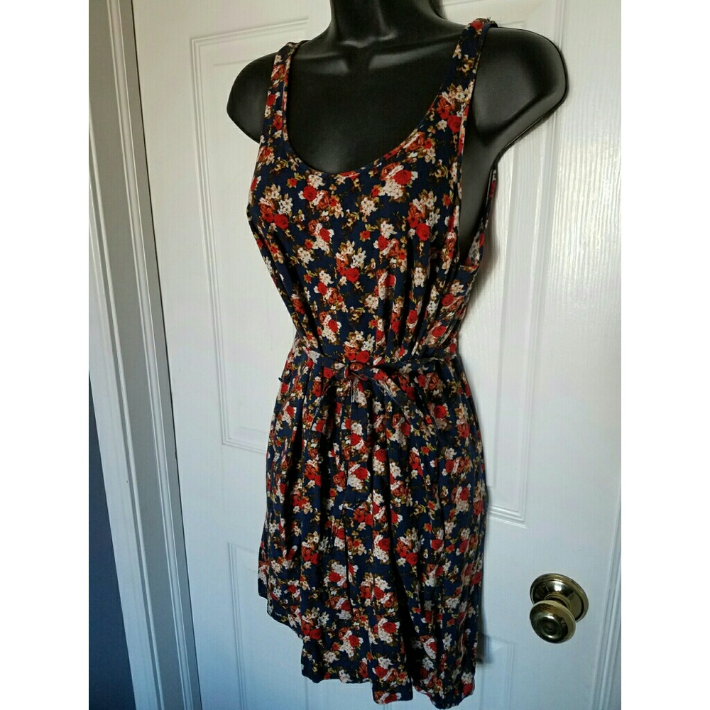 Floral Tank Top Dress