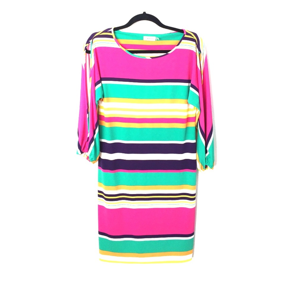 Calvin Klein Cold Shoulder Shift Dress