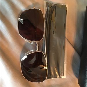 Burberry Aviator sunglasses. Never worn