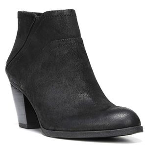 Franco Sarto Women's Domino Ankle Boot Black 7.