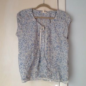 Floral Cotton Blouse