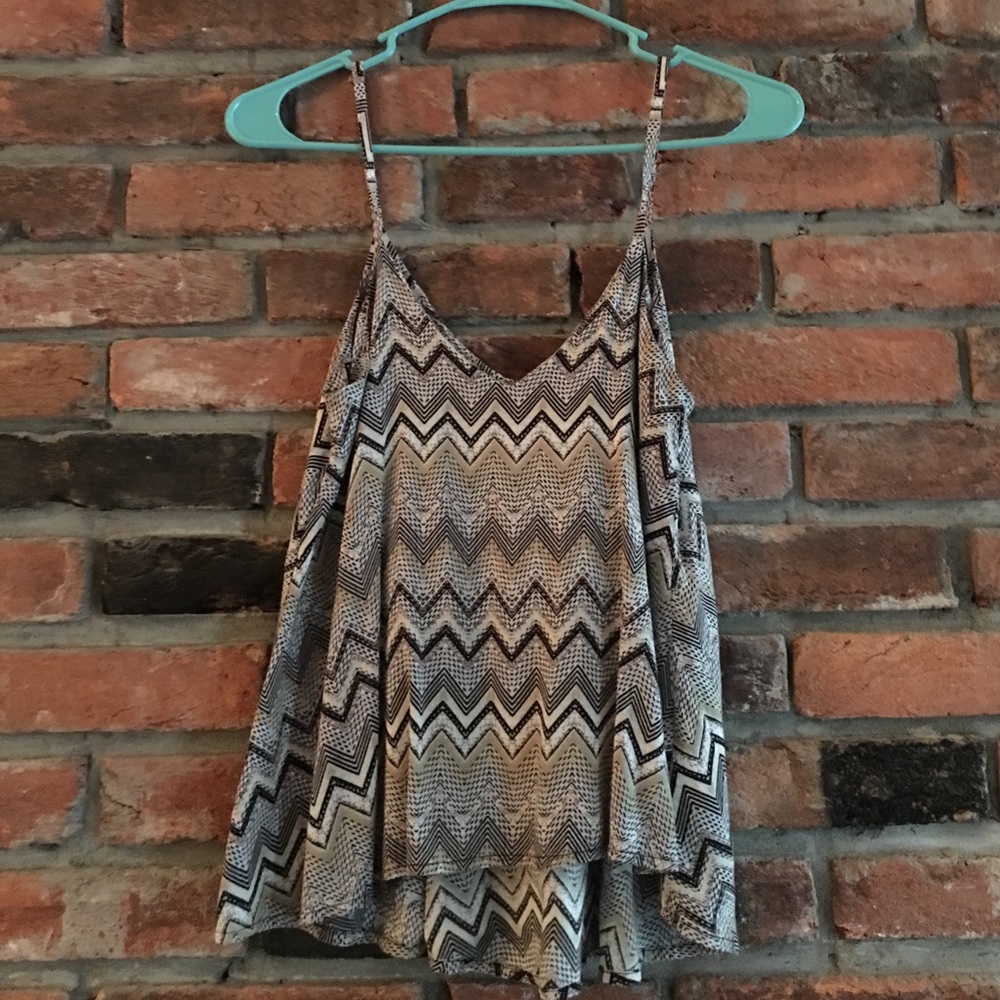 Patterned tank