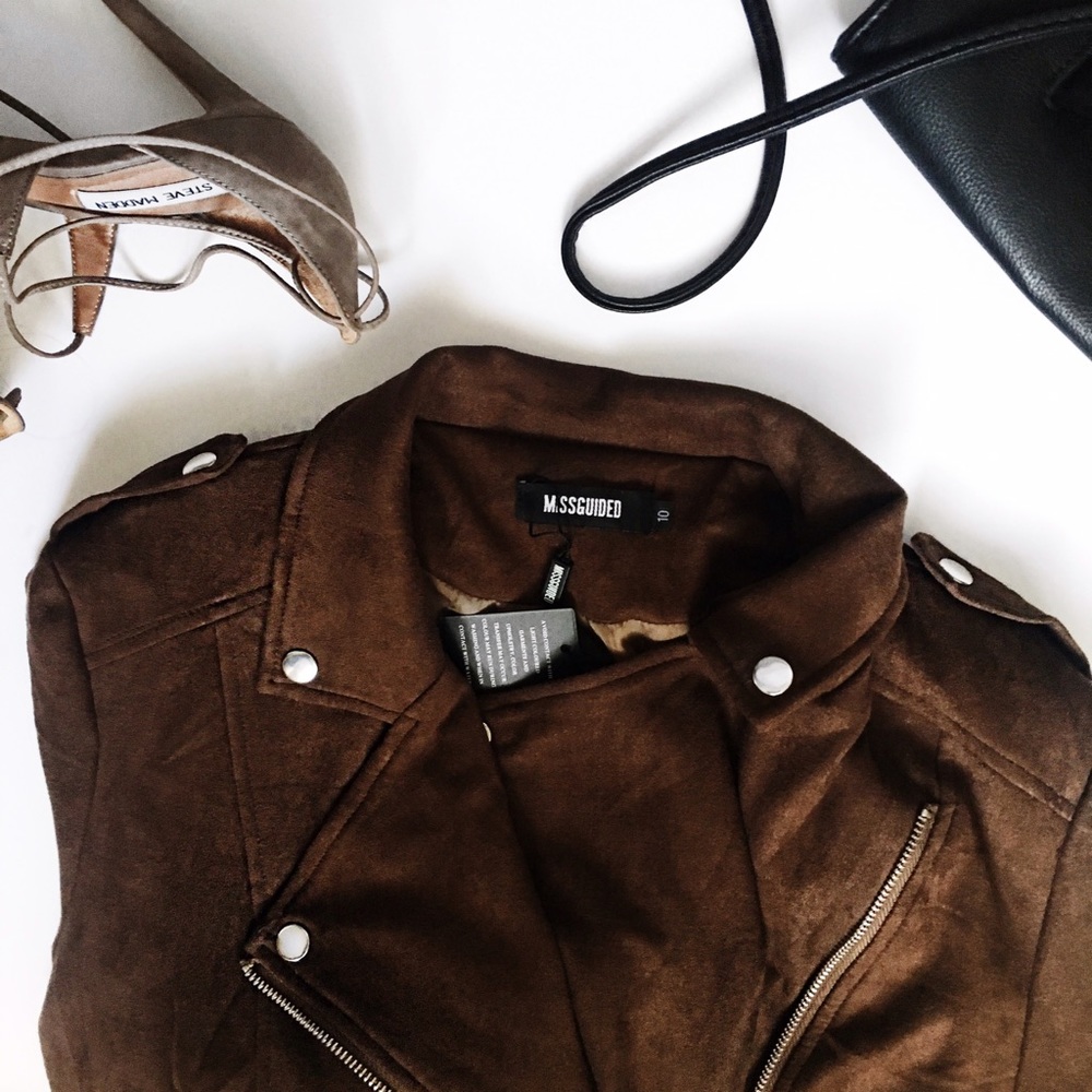 Misguided NWT Biker Jacket