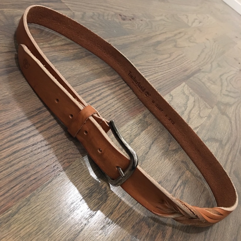 Timberland leather belt