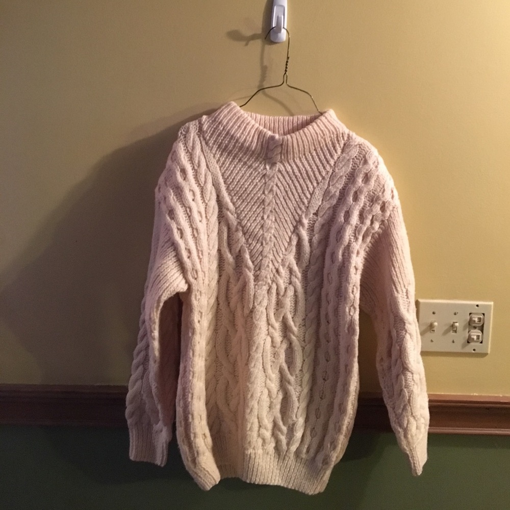 Vintage Ann Taylor Irish knit Wool Sweater