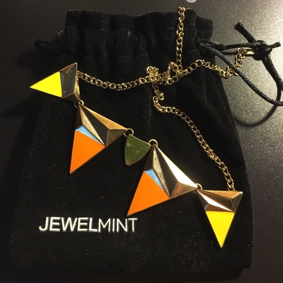 Triangle neon necklace - Picture 3 of 3