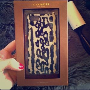 Coach cell phone case 5/5s